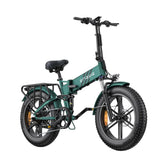 ENGWE ENGINE PRO 2.0 E-Bike - Full Suspension 750W Motor 48V16AH Battery Shimano 8-Speed - Green
